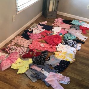 6 and 6-9 Month Girl Lot